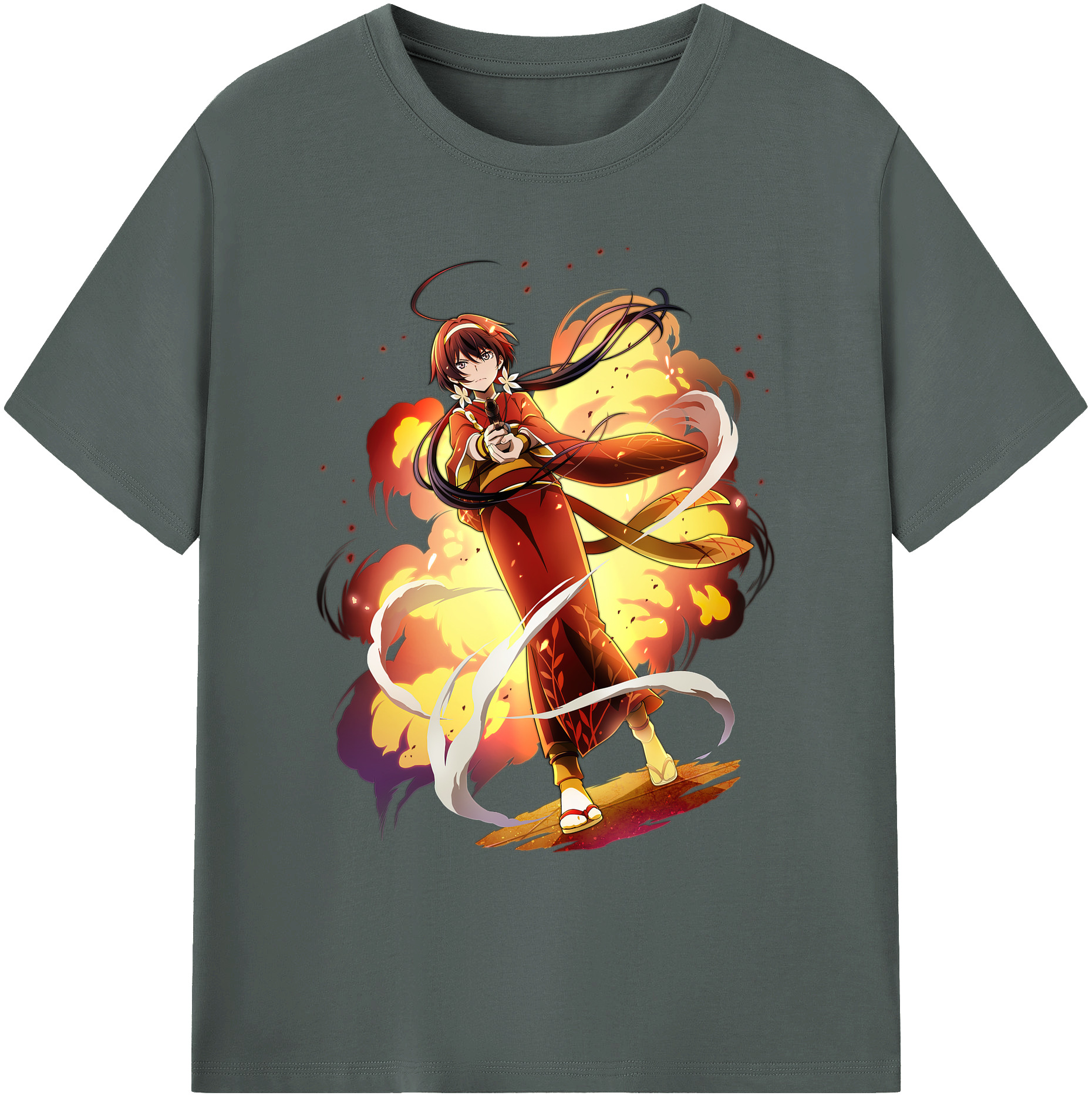 （画像用） 文豪ストレイドッグス Bungo Stray Dogs 綿100％ メンズ半袖Tシャツ｜肌触りやわらか＆通気性